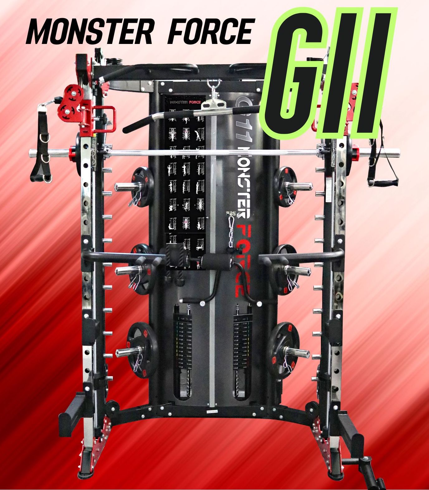 สมิทแมชชีน Smith Machine Monster Force G11 เกรด Premuim ระดับ USA