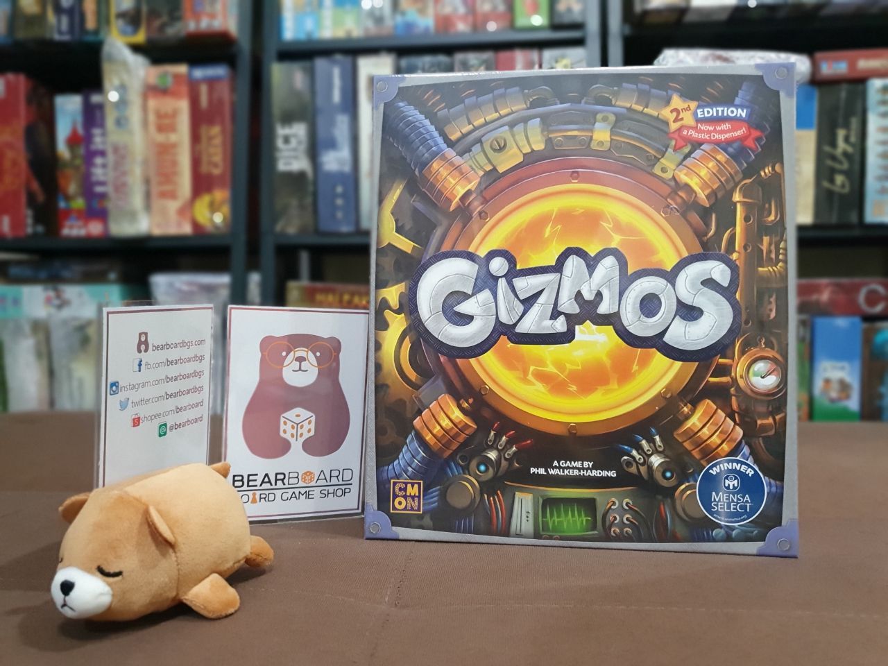 มหัศจรรย์แห่งกลไก - Gizmos [Thai 2nd Edition] บอร์ดเกมของแท้ 100% --กล่องจ่ายพลังงานแบบพลาสติก