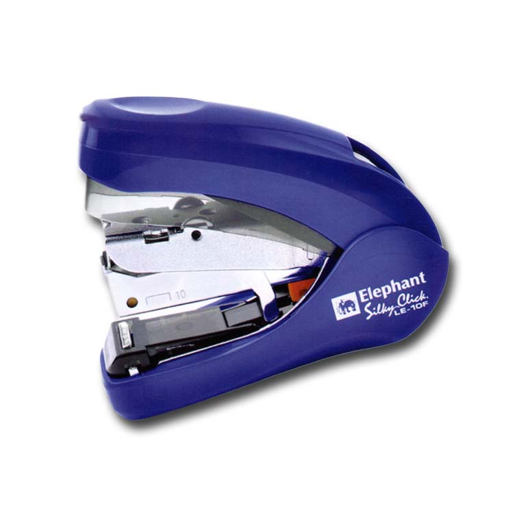 เครื่องเย็บกระดาษ ตราช้าง Elephant รุ่น LE-10F สีน้ำเงิน