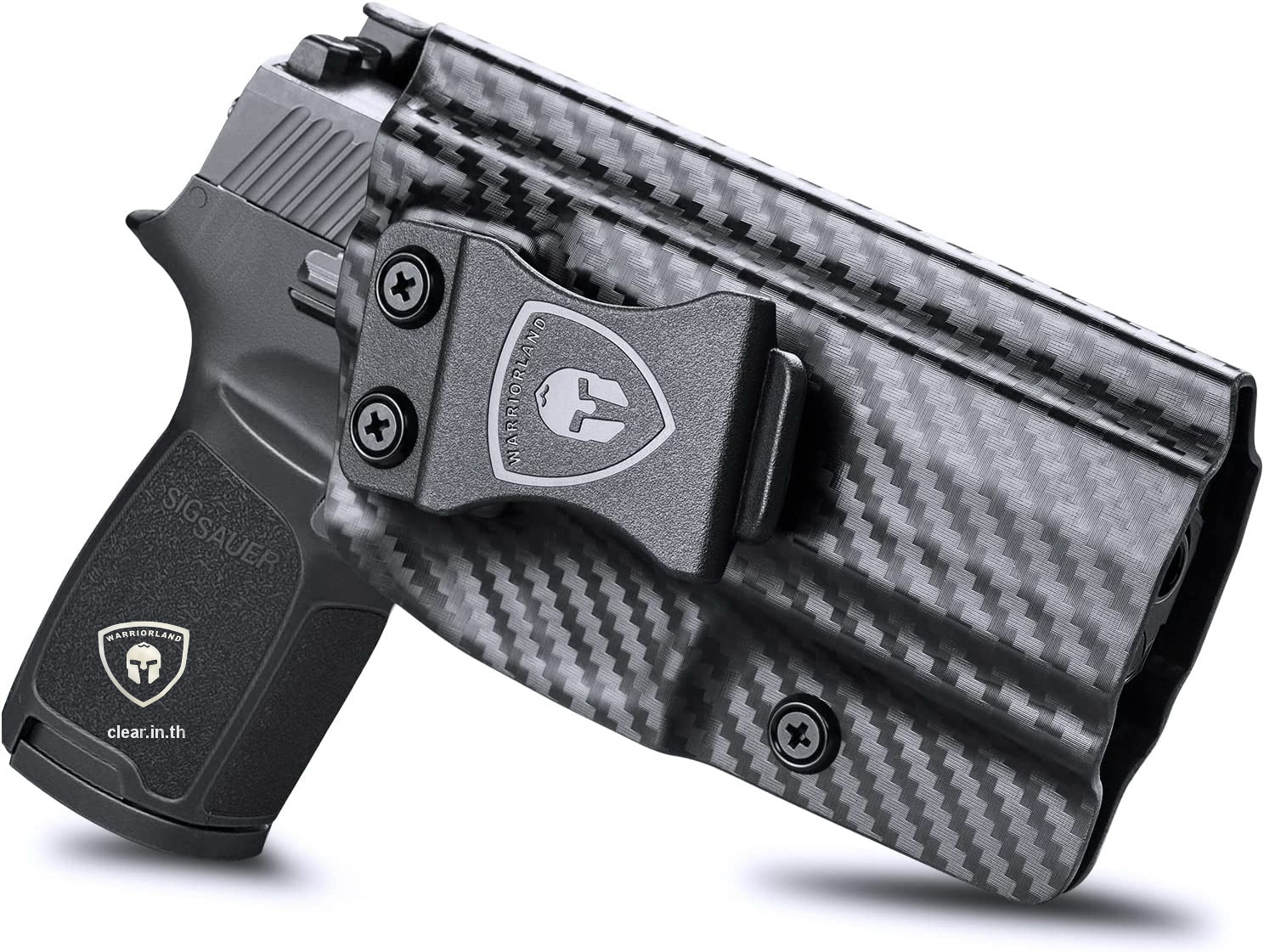 ซองพกใน Sig Sauer P320 IWB Kydex Holster Fit: Sig Sauer P320 Full Size / P320 Compact / P320 X Carry Pistol, Right USA WARRIORLAND holster ส่งจากไทย