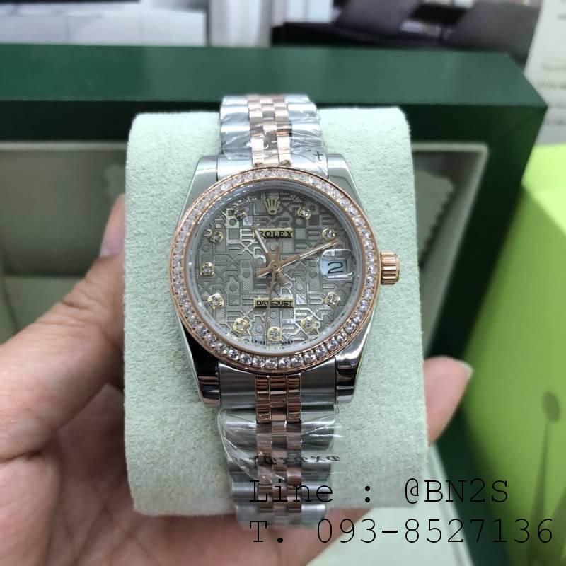 ROLEX DATEJUST Watch Grade : Hiend Size 31มม. #bn2sROLEX กล่องหนัง พร้อมอุปกรณ์ครบชุด