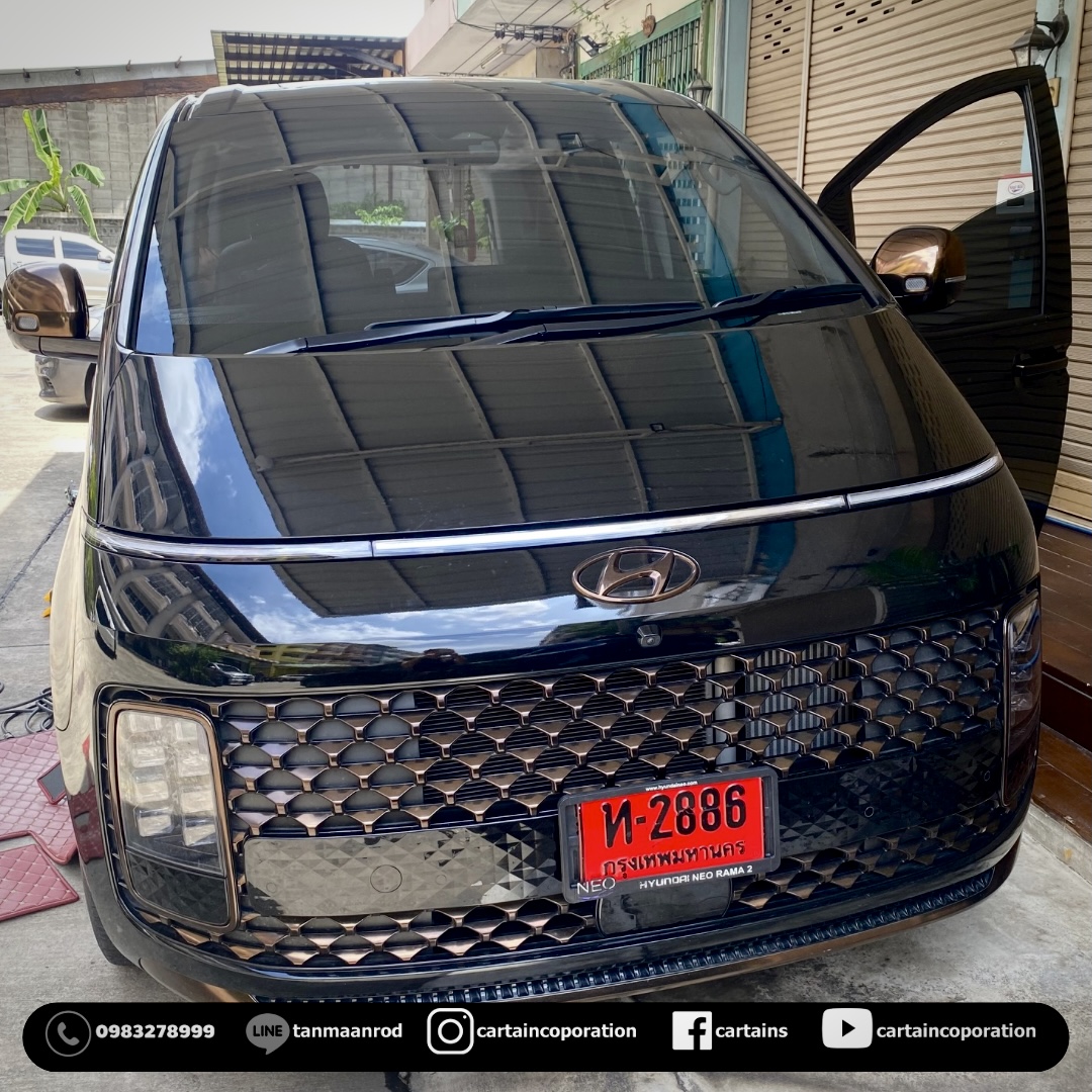 Hyundai staria เบาะvip ระบบไฟฟ้า เบาะแถวท้าย ปรับแยกได้ 40:60