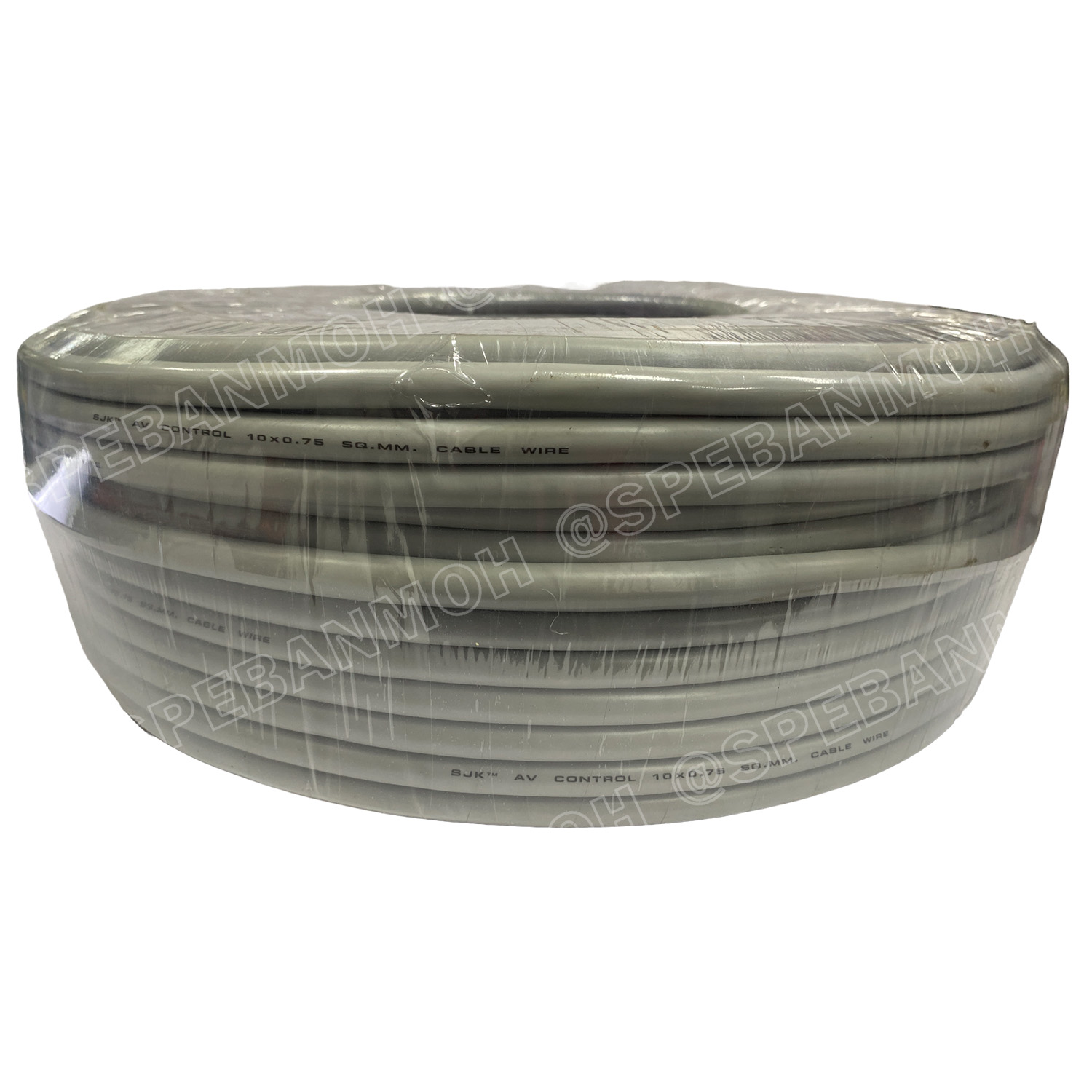 [ 100 เมตร ] SJK 10C x 0.75 Sq.mm. สายมัลติคอร์ 10 คอร์ Multicore Cable สาย AV Control Cable SJK สาย คอนโทรล 0.75 sq.mm. Multi Core Cable 0.75mm² Control Signal Power Control Cable Control Wire สายคอนโทรล สายมัลติคอ สายสัญญาณ สายคอนโทรล เบอร์ 0.75 มม²