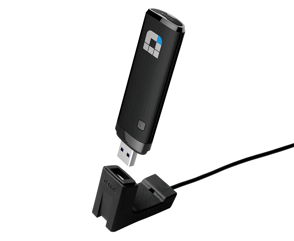 D-Link DWA-182 AC1300 MU-MIMO Wi-Fi USB Adapter รับประกันสินค้า LIIFETIME Warranty