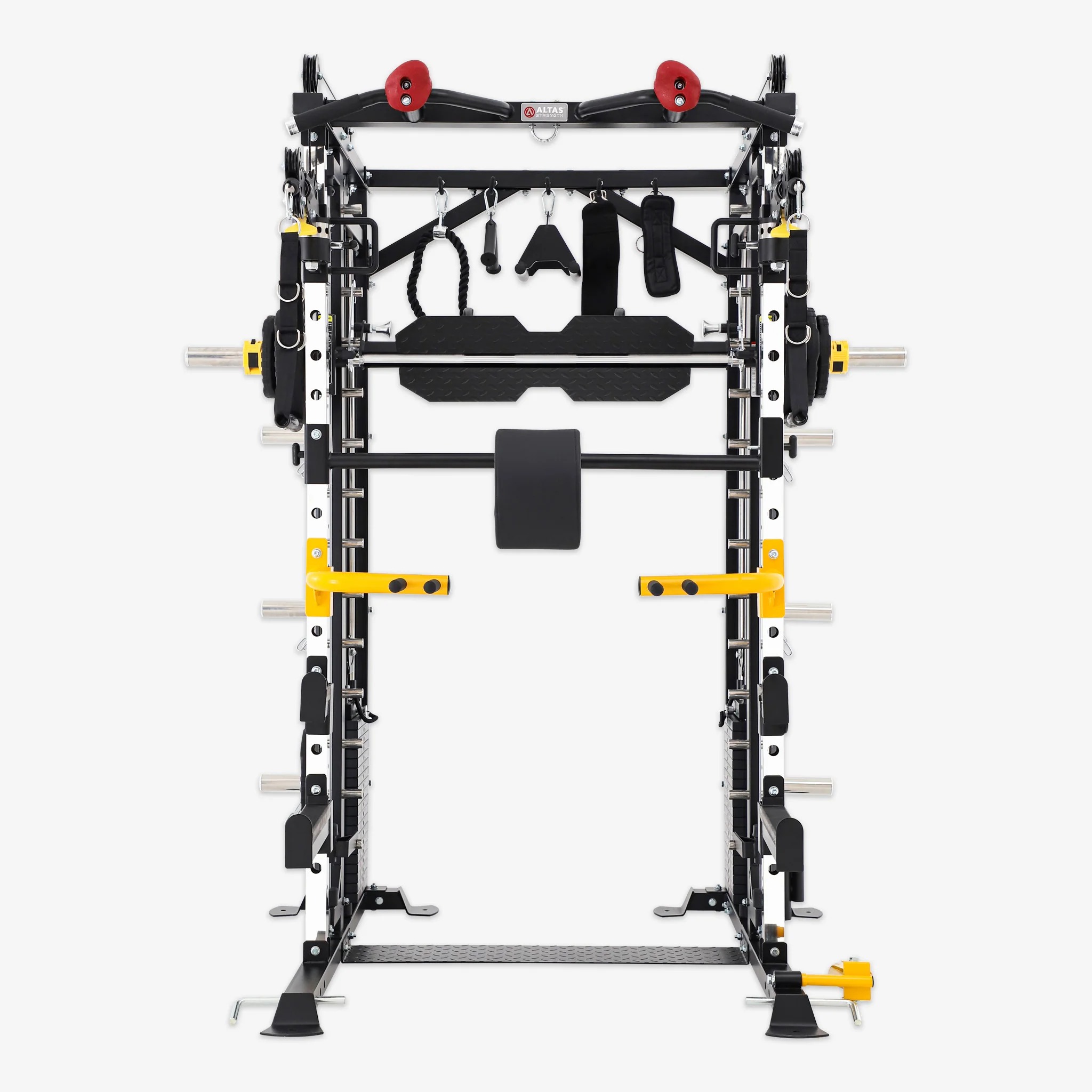 สมิทแมชชีน Altaz 3087B (Iron G20) Smith Machine Altaz 3087B (G20) ม้านั่ง202+แผ่น50kg