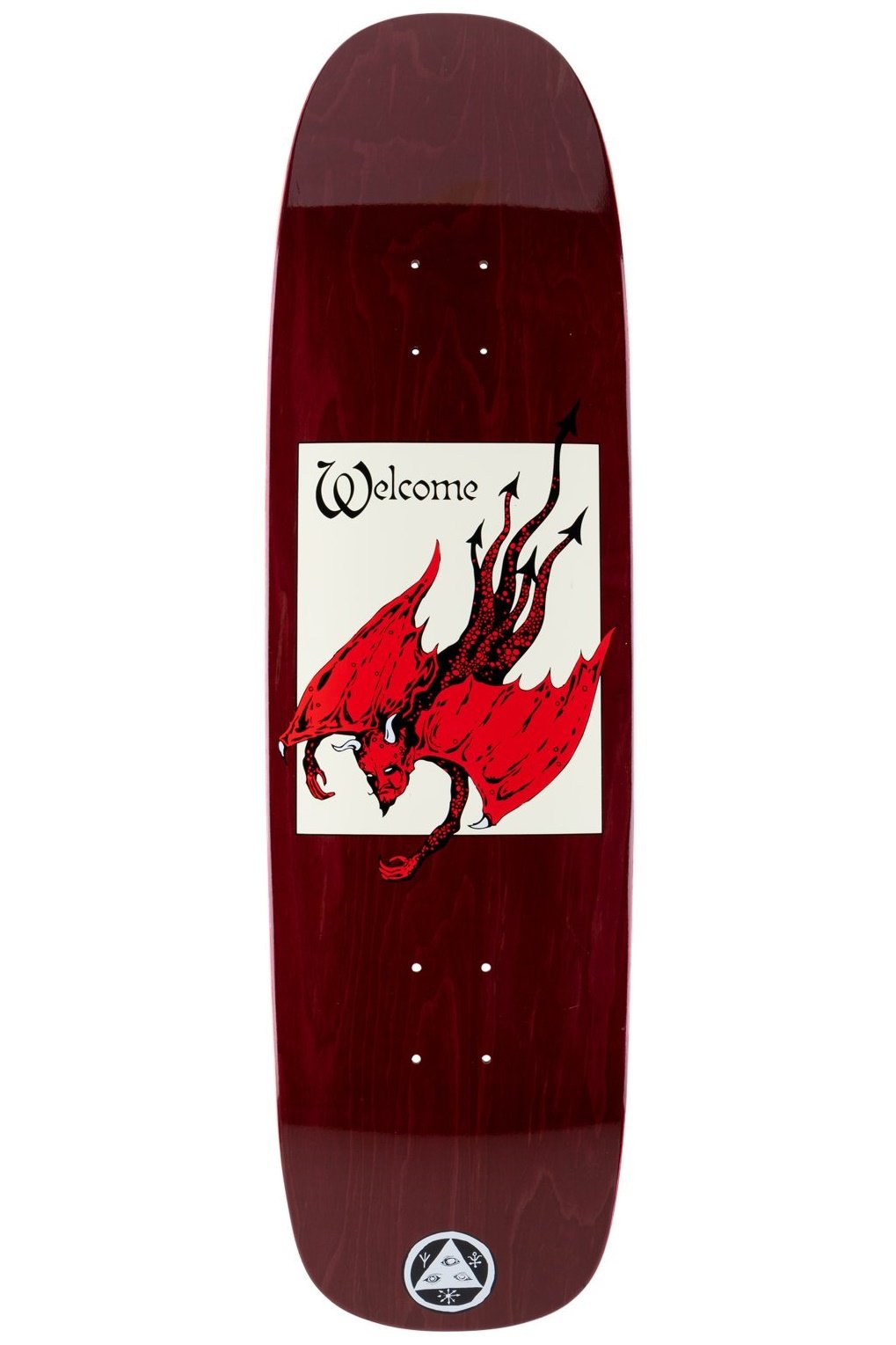 WELCOME UNHOLY DIVER ON SON OF GOLEM DECK 8.75" X 32.25"