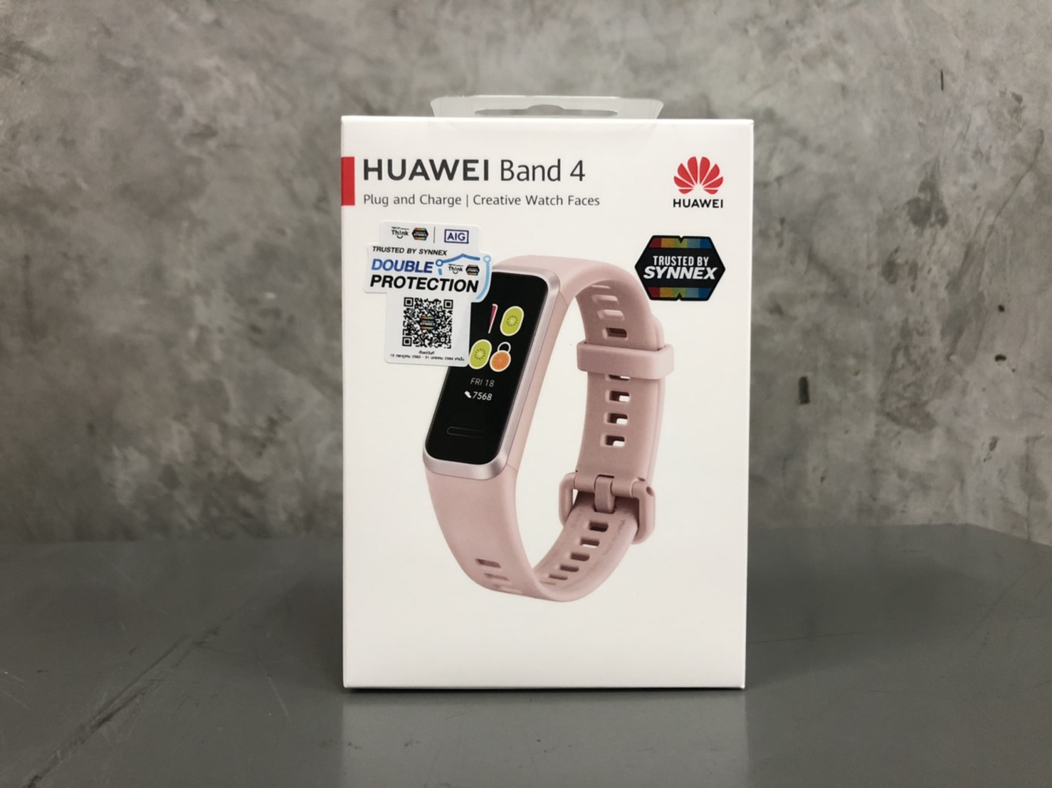 HUAWEI Band 4 ชาร์จได้ง่าย ใช้ได้นาน รับประกันศูนย์ไทย 1 ปี (12-month warranty by Huawei)