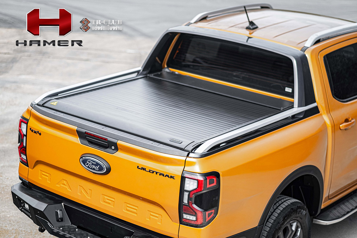 ฝาปิดกระบะท้าย HAMER AUTO ROLLER LID : NEXT GEN RANGER 2022