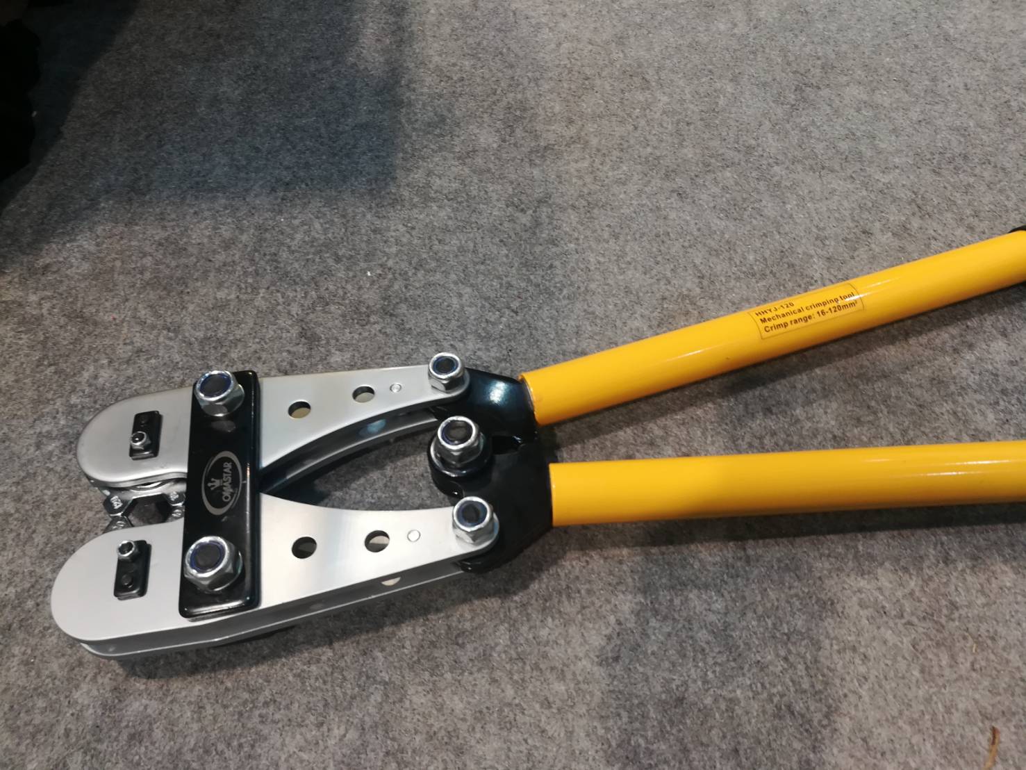 คีมย้ำหางปลาเปลือย รุ่น HHYJ-120