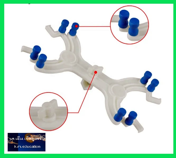 ที่จับบิวเรตคู่แบบพลาสติก