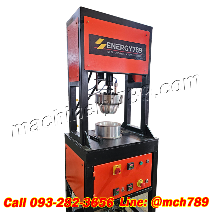 เครื่องอัดกาบหมากกึ่งอัตโนมัติ รุ่น MC-01 เครื่องขึ้นรูปจานกาบหมาก เครื่องทำจานกาบหมาก Semi Automatic Leaf Plate Making Machine