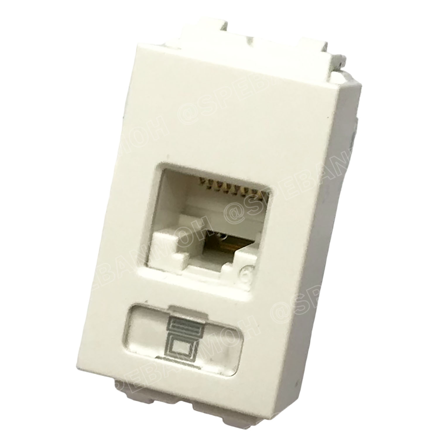 [ 1ชิ้น ] MLC-1606 เต้ารับคอมพิวเตอร์ RJ45 CAT5E Data Modular Jack เต้ารับแลนด์ ติดผนัง เต้ารับสัญญาณอันเตอร์เน็ท ต่อคอมพิวเตอร์ เต้ารับคอมพิวเตอร์ เต้ารับหัวสายแลน สำหรับสายอินเตอร์ Data Modular Jack For RJ45 Patch Cord Cable