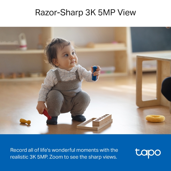 กล้องวงจรปิดไร้สาย TP-Link Tapo C230 Pan/Tilt AI Home Security Wi-Fi Camera