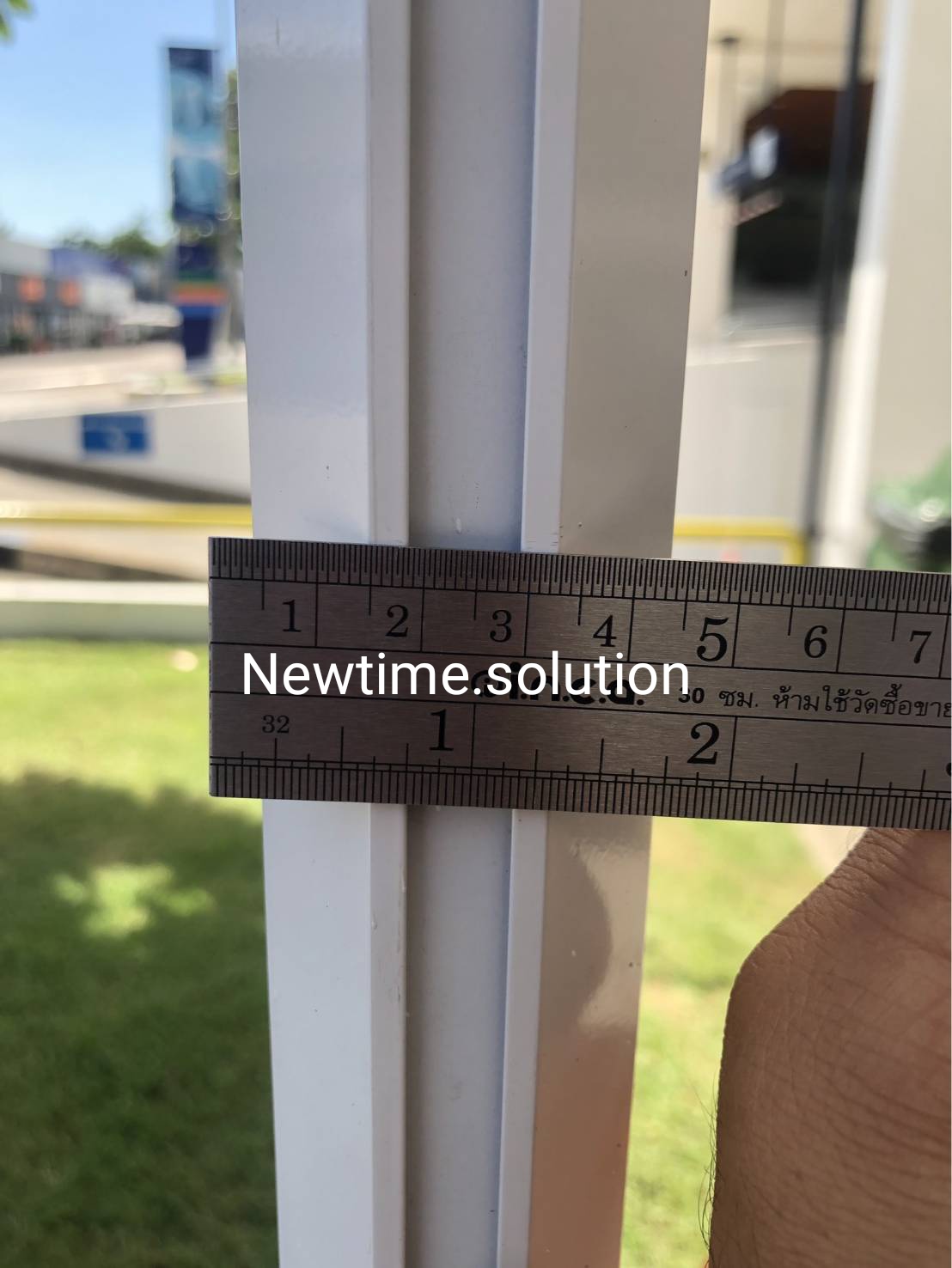 ยางรองใต้ไม้กั้นรถยนต์