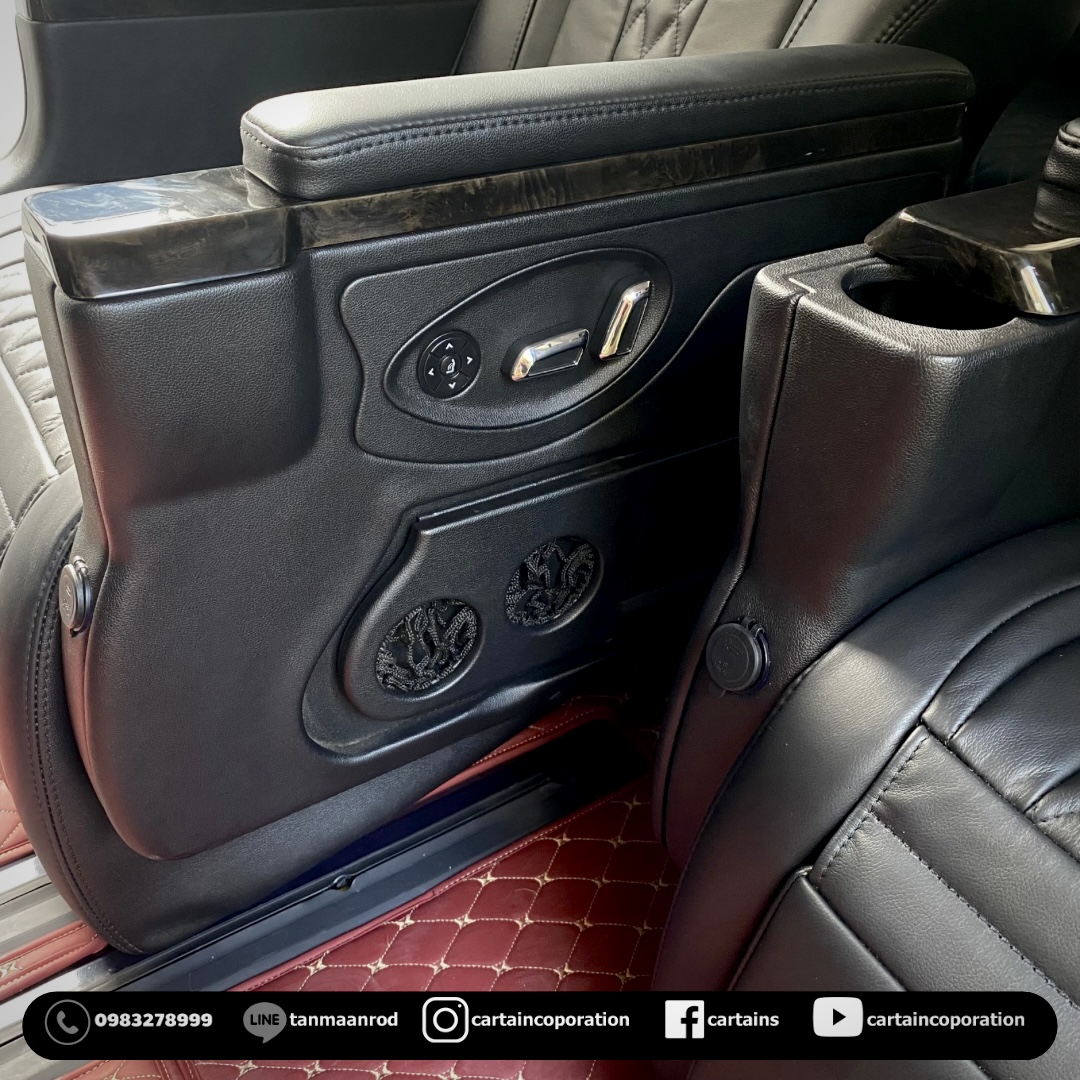 Hyundai staria เบาะvip ระบบไฟฟ้า เบาะแถวท้าย ปรับแยกได้ 40:60