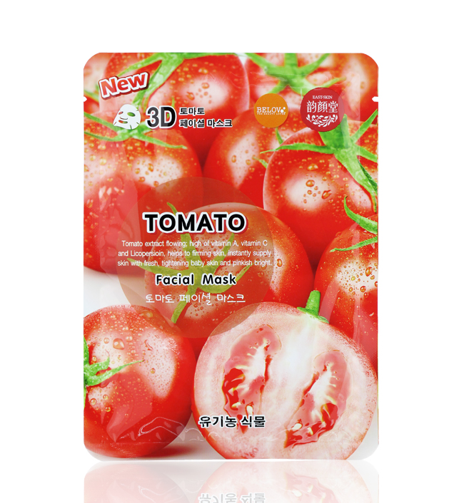 NEW มาร์คผลไม้ East-Skin 3D สูตร มะเขือเทศ
