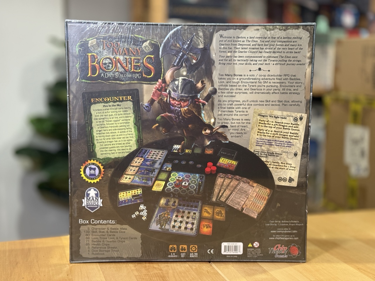 Too Many Bones Big Box (Core Box) บอร์ดเกม ของแท้