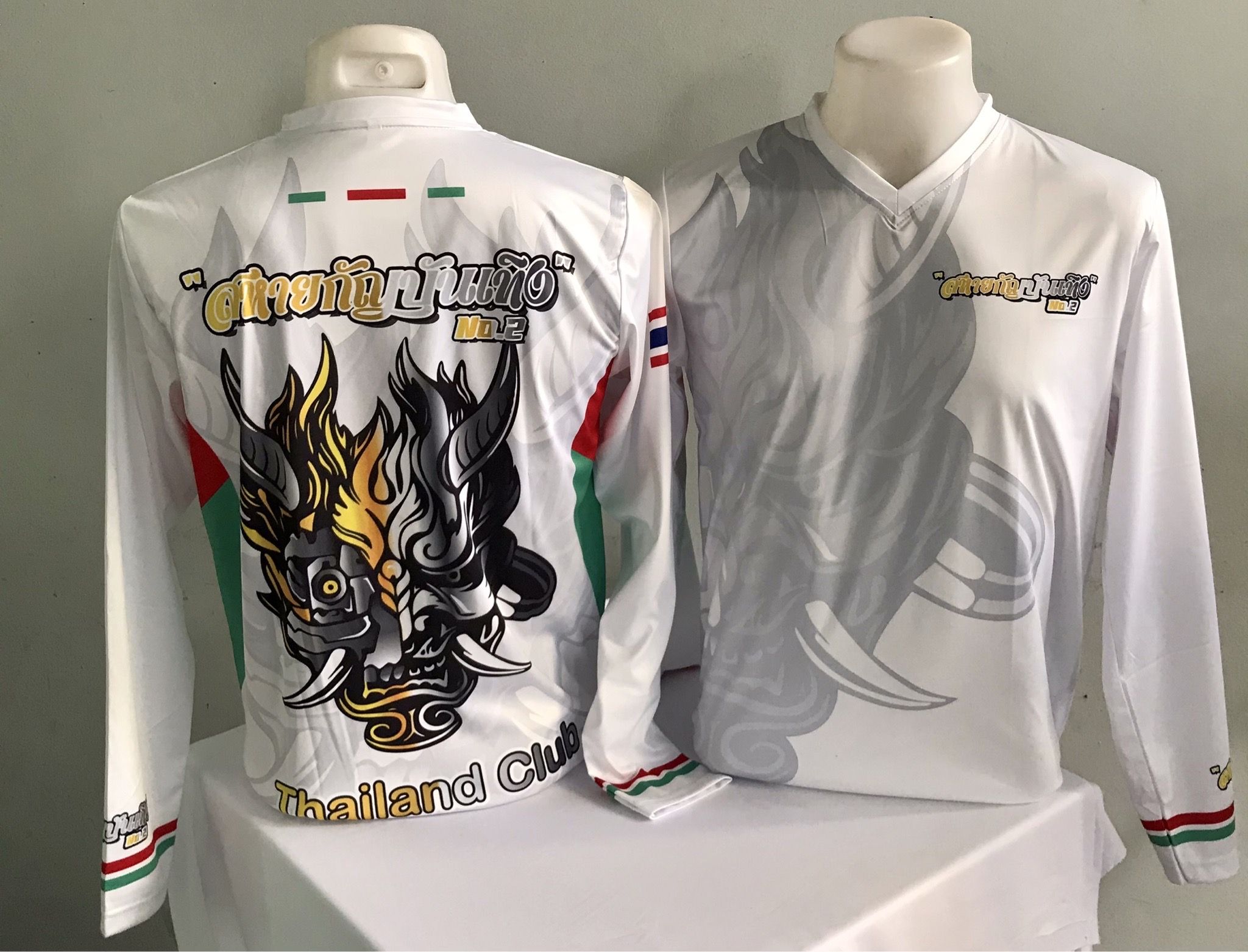 รับผลิต เสื้อพิมพ์ลาย แขนยาว