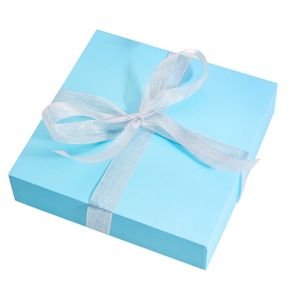 ริบบิ้นเมทาลิคหน้าเดียว สีเงิน 1 ม้วน ยาว 25 หลา