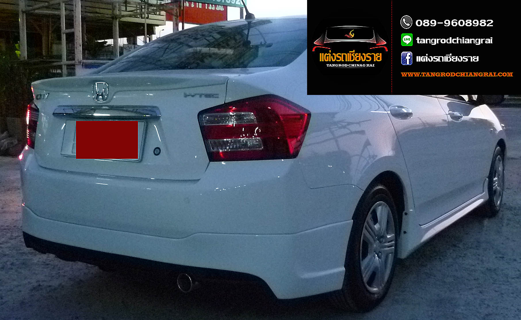 ชุดแต่ง Mugen V1 CITY 2012