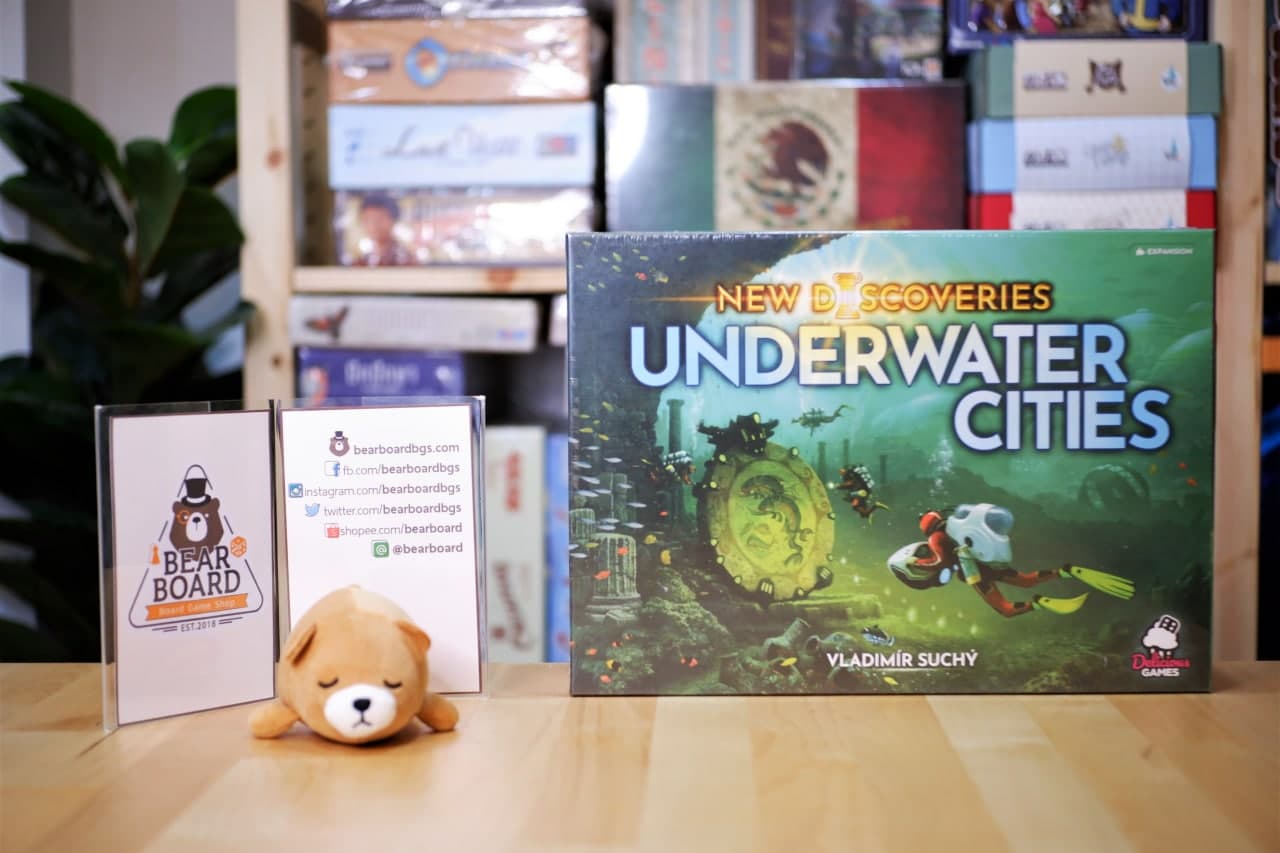 Underwater Cities: New Discoveries ภาคเสริมบอร์ดเกม ของแท้