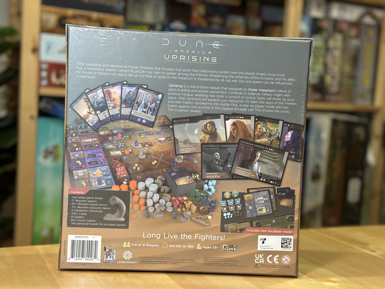 Dune: Imperium : Uprising บอร์ดเกม ของแท้