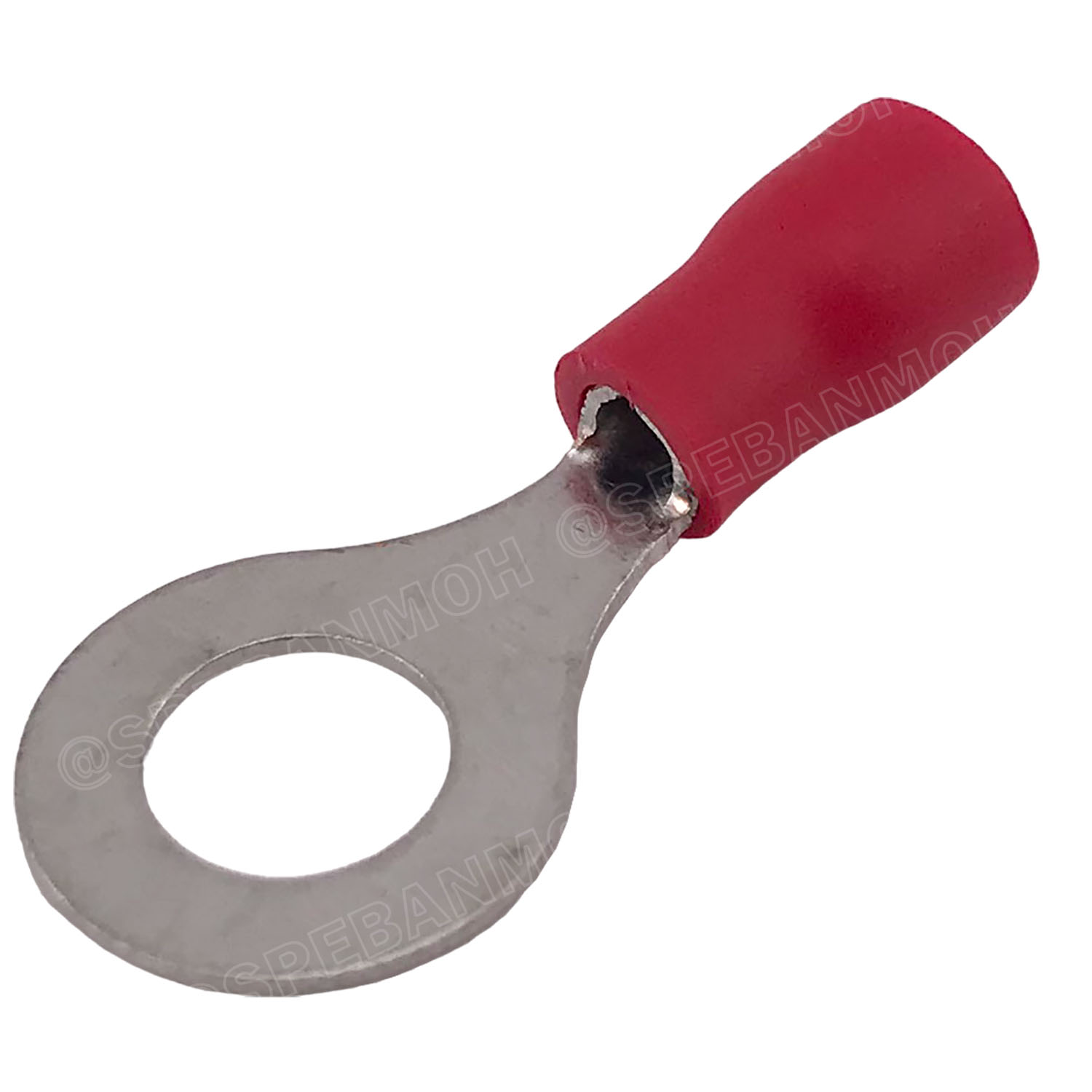 [ 100 ตัว/ถุง ] RV1.25-8 สำหรับสาย 0.5-1.5 sq.mm 22-16AWG หางปลากลม หางปลาหุ้มฉนวน เทอร์มินอล หางปลาย้ำสายไฟ หางปลา หางปลากลมหุ้ม หางปลาแฉก Terminal Crimping หางปลา กลมหุ้ม หางปลาต่อสาย ขั้วต่อสายไฟ หางปลาวง หางปลา RV Spade Terminal หางปลากลมหุ้มฉนวน