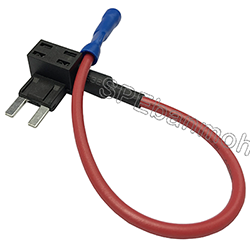 FH-886 Fuse Tap แท็ปฟิวส์ ต่ออุปกรณ์ในรถ ไม่ต้องตัดต่อสายไฟ ใส่กับฟิวส์เสียบแบบมินิ ฟิวส์แท็ป