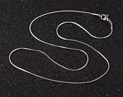 สร้อยคอกระดูกงูสแตนเลส 304 พร้อมก้ามปู ยาว 40 ซม. แพ็ค 30 เส้น พรีออเดอร์