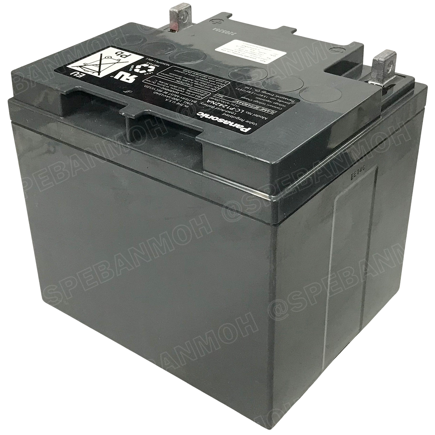 LC-P1242NA Panasonic Battery 12V 42A แบตเตอรี่แห้ง สำรองไฟ 12V 42.0Ah Panasonic แบตเตอรี่พานาโซนิค แบตเตอรี่ Panasonic แบตแห้ง Panasonic แบต UPS ไฟฉุกเฉิน ระบบเตือนภัย แบตเครื่องสำรองไฟ แบตไฟฉุกเฉิน แบตUPS แบตเตอรี่แห้ง Panasonic Vaive Regulated Lead Acid