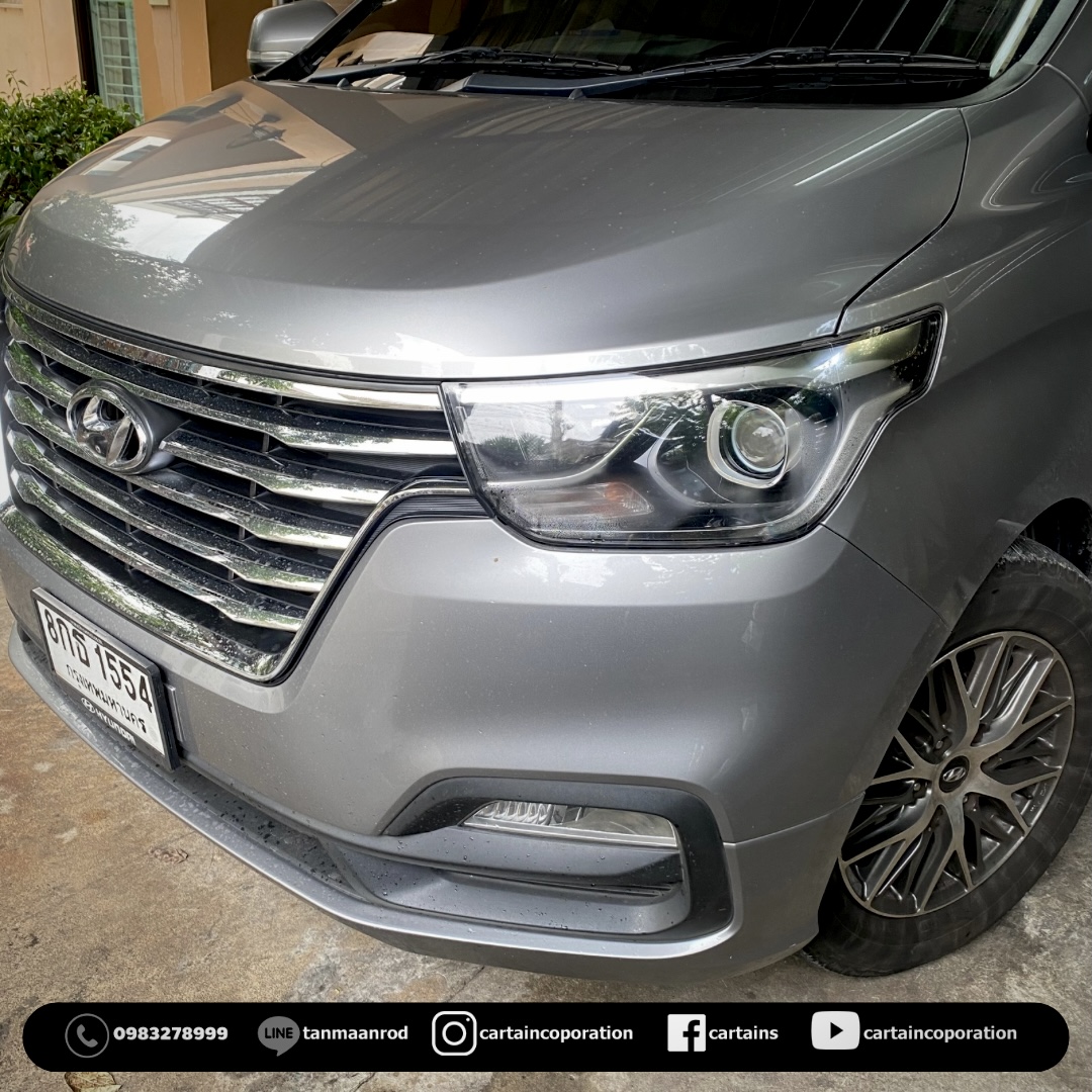 เปลี่ยนจอหน้า จอหลัง Hyundai starex