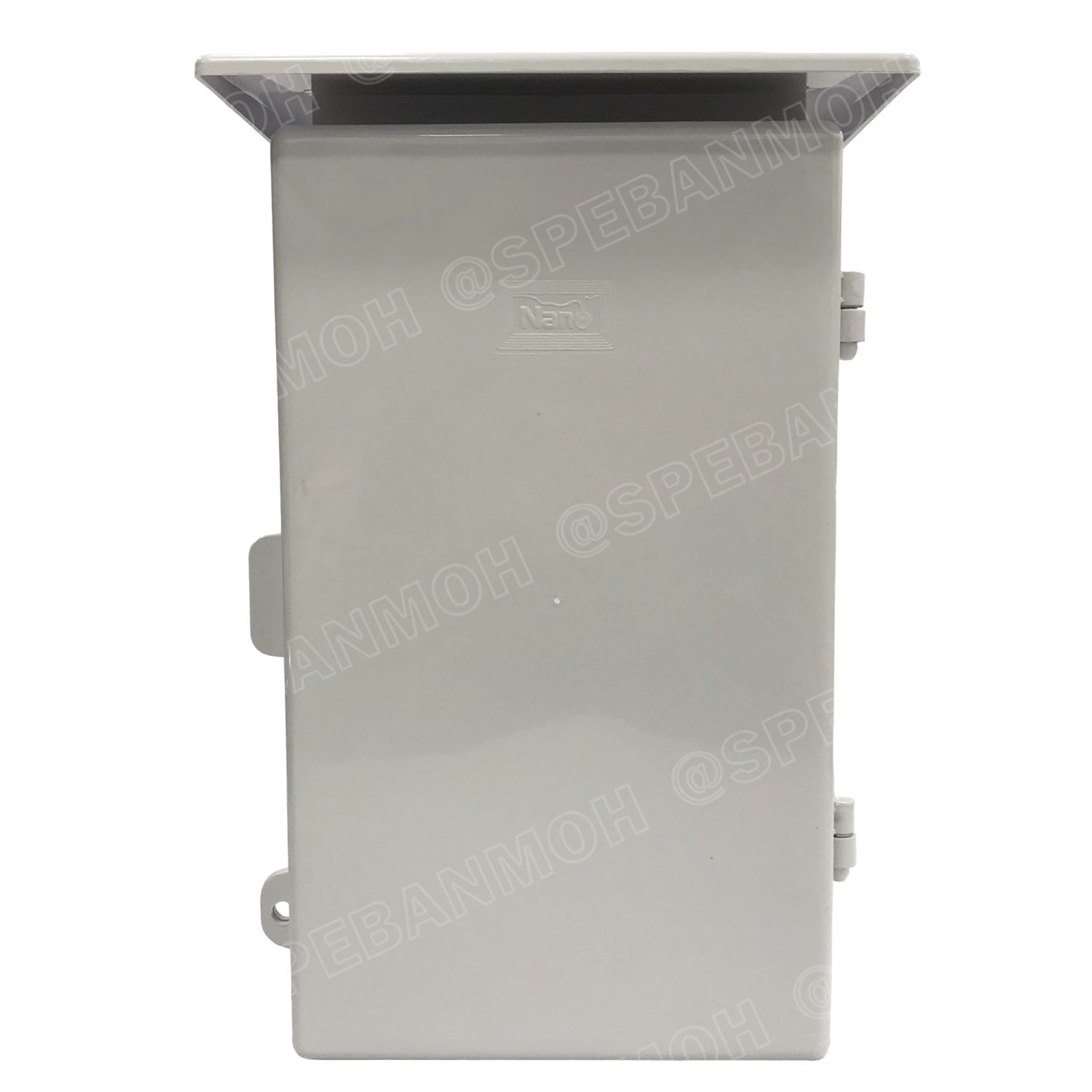 [ 1ชิ้น ] NANO-101W Nano ตู้กันฝนพลาสติก กันน้ำ ขนาด 209.5 x 318 x 151 mm ตู้คอนโทรลกันน้ำ Electrical control Box ตู้ไฟสวิทช์บอร์ด กันละออง ขนาด 8x12.5x6 นิ้ว ตู้กันน้ำพลาสติก Electric Enclosure Water Proof Box NANO-101W
