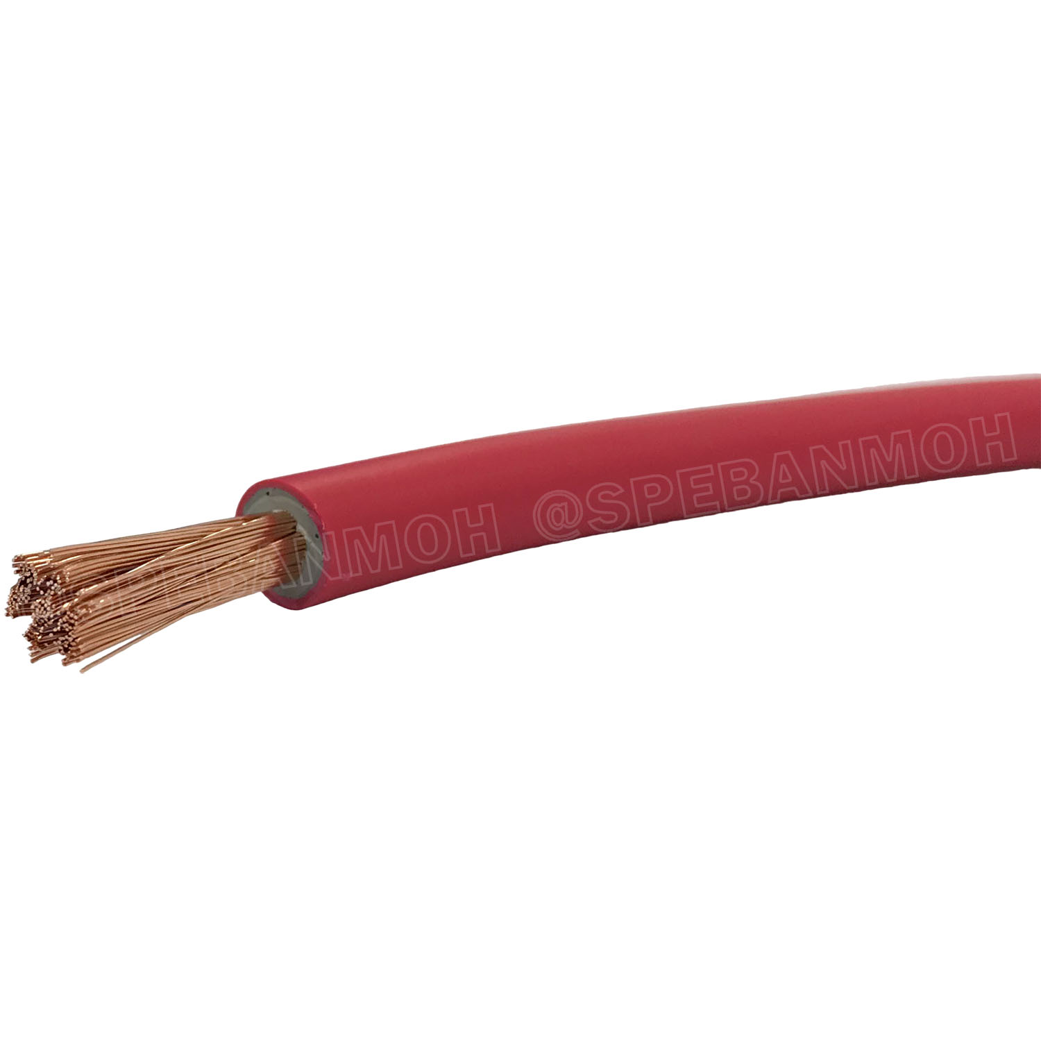 [ 1 เมตร ] SJK-ฺBT-16MM สีแดง Red สายแบตเตอรี่ 16sq.mm SJK Batter Cable สายพ่วงแบต SJK สายเชื่อมแบต ทองแดงแท้ SJK Battery Cable พ่วงแบตเตอรี่ สายเต็ม ทองแดงแท้ Copper 99.99% สายเต็ม
