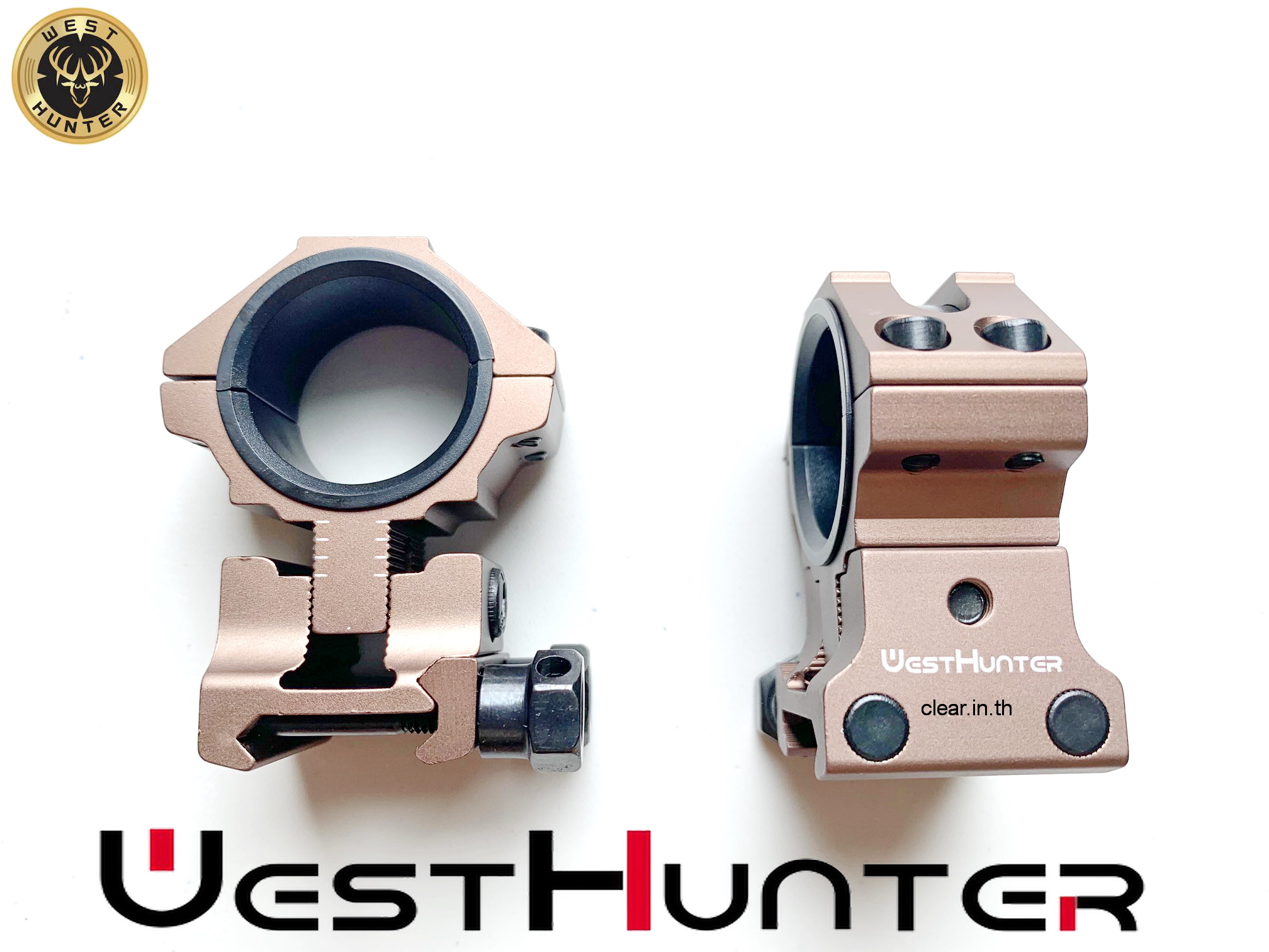 ขากล้องคุณภาพสูง ปรับสูง ต่ำใด้ ADJUSTABLE Profile Scope Mounts 20mm Picatinny Rail 25.4mm/30mm Universal Scope Rings Accessories