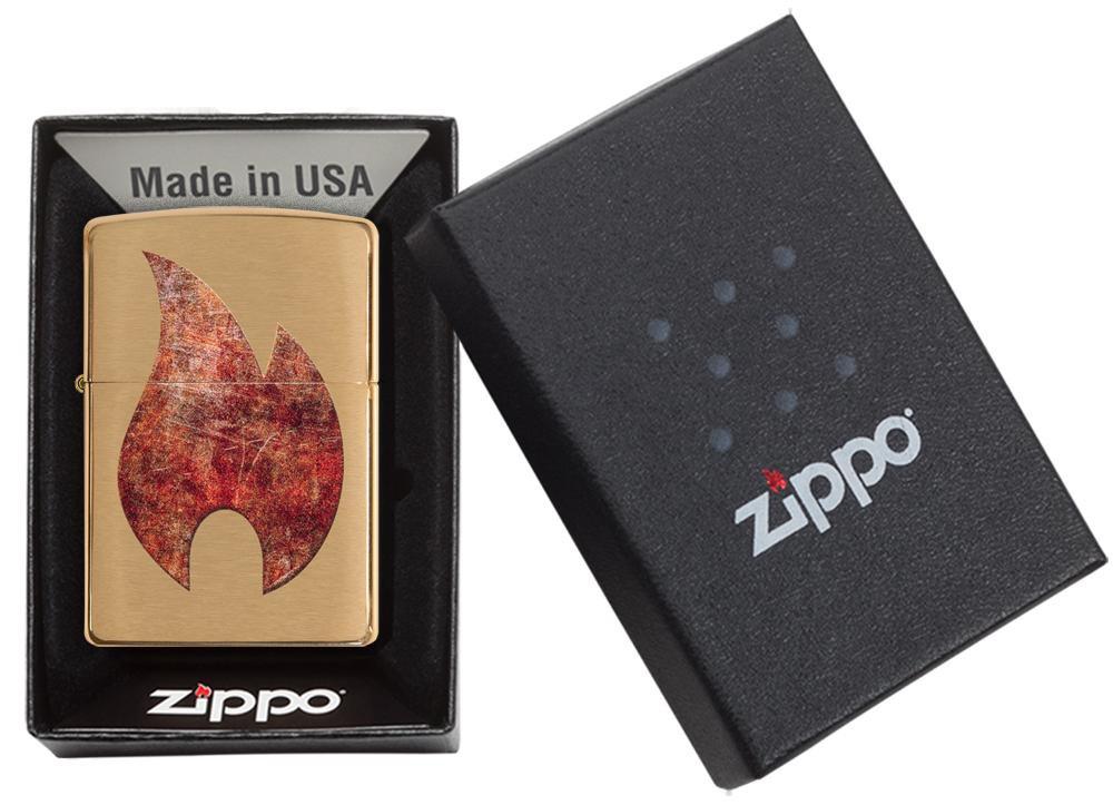 Zippo 29878 Rusty Flame
