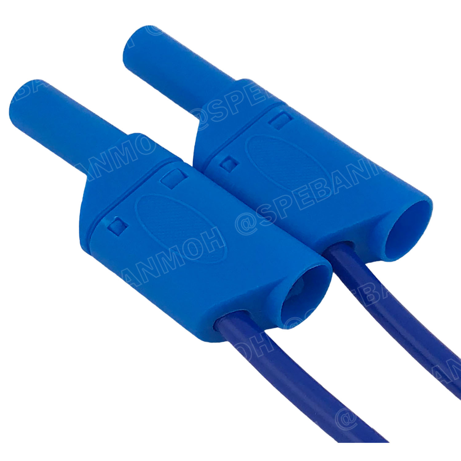 [ 1เส้น ] BNN-W-018 1M 4mm เลือกสี : สายเซฟตี้เทส Safety Test Lead สายบานาน่า พร้อมหัว ขนาด 4มิล 1.0 Sq.mm. 10A 1เมตร สายแทส สายพร้อมหัวบานาน่า Banana Plug with wire บานาน่าปลั๊ก สายปลั๊กกล้วย ปลั๊กกล้วย พร้อมสาย สายไฟเทส สายซัพพลาย สายพาวเวอร์ซัพพลาย