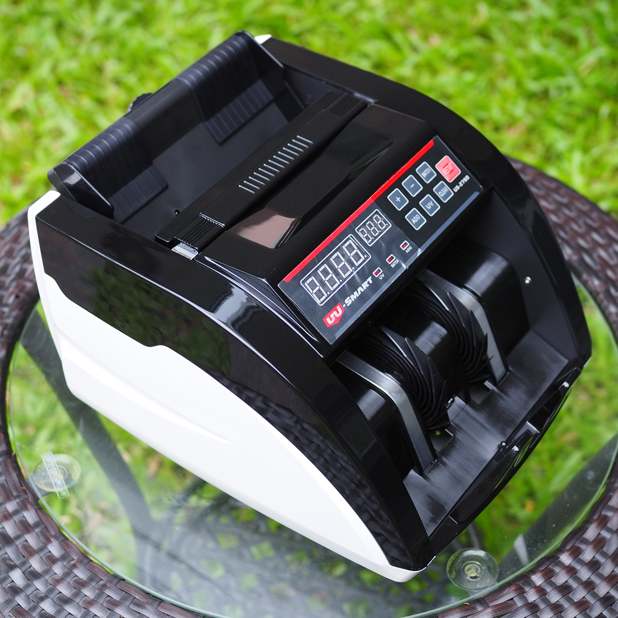 Uni-SMART เครื่องนับธนบัตร เครื่องนับเงิน เครื่องนับแบงค์ ตรวจธนบัตรปลอม US-2750