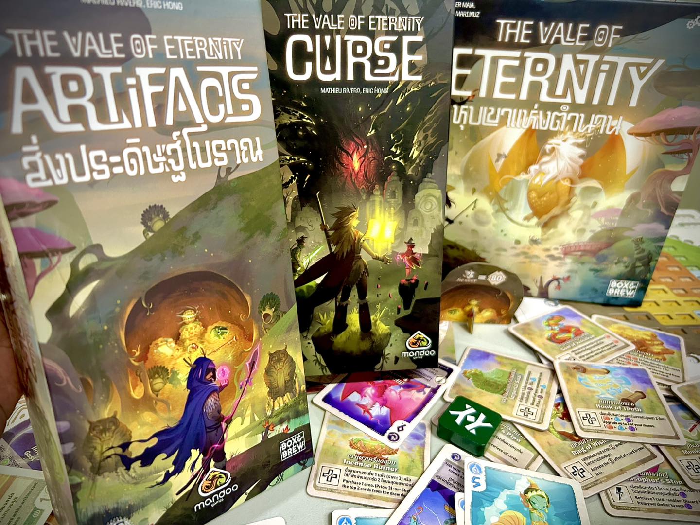 The Vale of Eternity: Artifacts - สิ่งประดิษฐ์โบราณ เวอร์ชั่นภาษาไทย ภาคเสริมบอร์ดเกม ของแท้