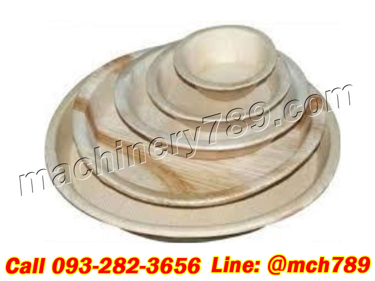เครื่องอัดกาบหมากกึ่งอัตโนมัติ รุ่น MC-01 เครื่องขึ้นรูปจานกาบหมาก เครื่องทำจานกาบหมาก Semi Automatic Leaf Plate Making Machine