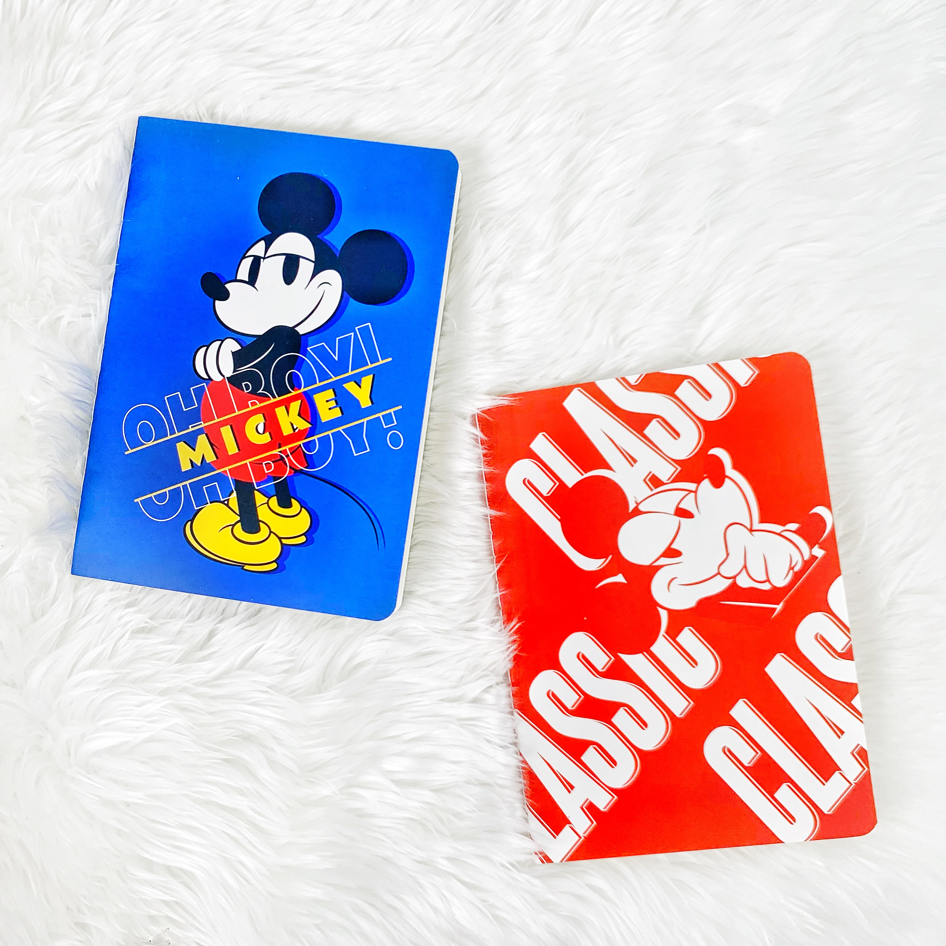 สมุดโน๊ต สมุดปกกระดาษ ลาย Mickey คละลาย เล่มเล็ก MT รุ่น CM-383-86A ความหนา 70 แกรม จำนวน 24 แผ่น