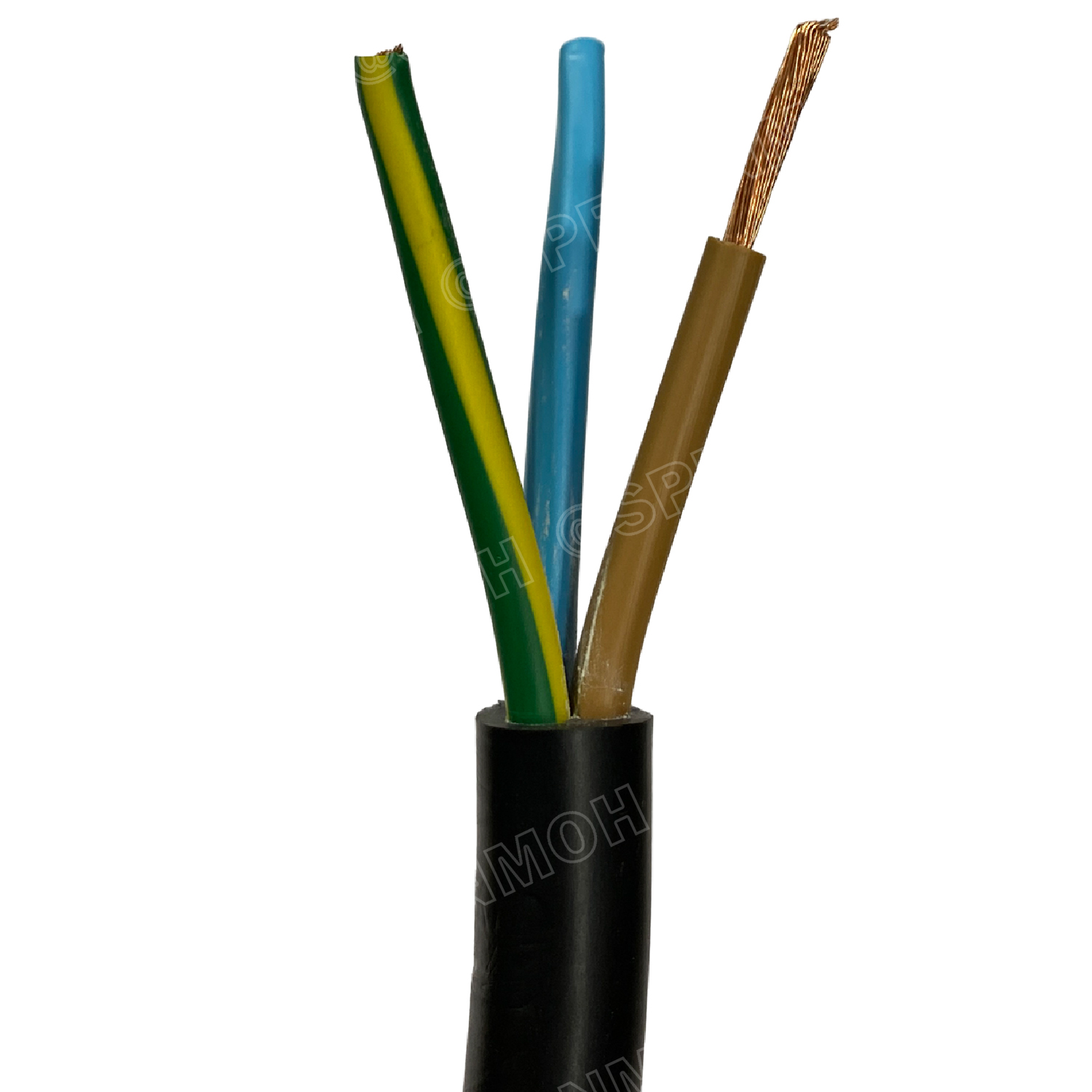 [ 100 เมตร ] VCT-G 2X2.5/2.5 สายคอนโทรลและสายอ่อน 3Gx2.5 mm2 Flexible annealed copper IEC53-G sq.mm VCT 2C+GRD VCT 3คอร์ VCT 3C X 2.5 สายVCT สายไฟเมน สายไฟบ้าน สายปลั๊ก VCT AC Power Cable สายพาวเวอร์ สายดำ VCT Cable สายไฟ วีซีที กราวด์ สายอ่