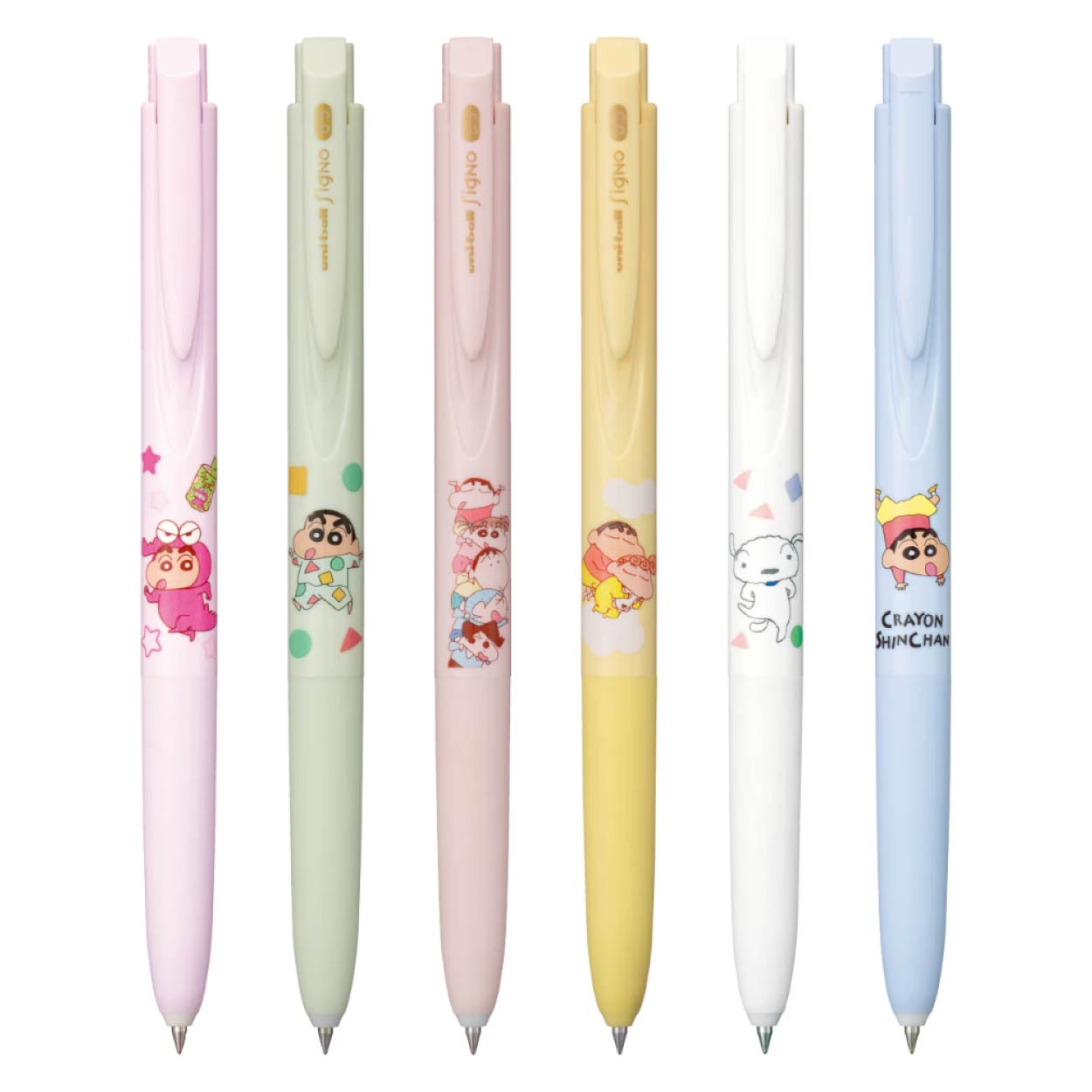 ปากกา ยูนิ Uni-ball Signo RT1 ลาย Crayon ShinChan Limited Series UMN-185NCCS หัวปากกา 0.5 มม.หมึกสีน้ำเงิน