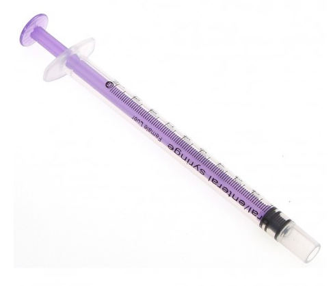 ไซริงค์ป้อนอาหาร (Medicina Enteral/Oral Syringe) 1 ml จากประเทศอังกฤษ