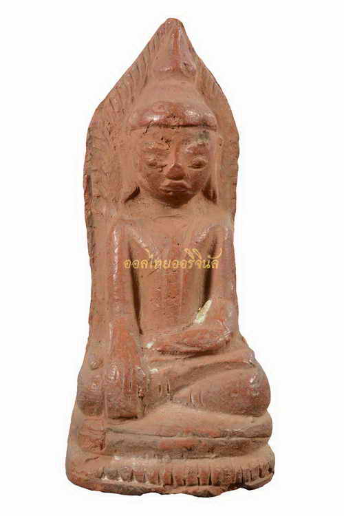 +พระยอดขุนพล ศิลปชาน เนื้อดิน พม่า 63040321
