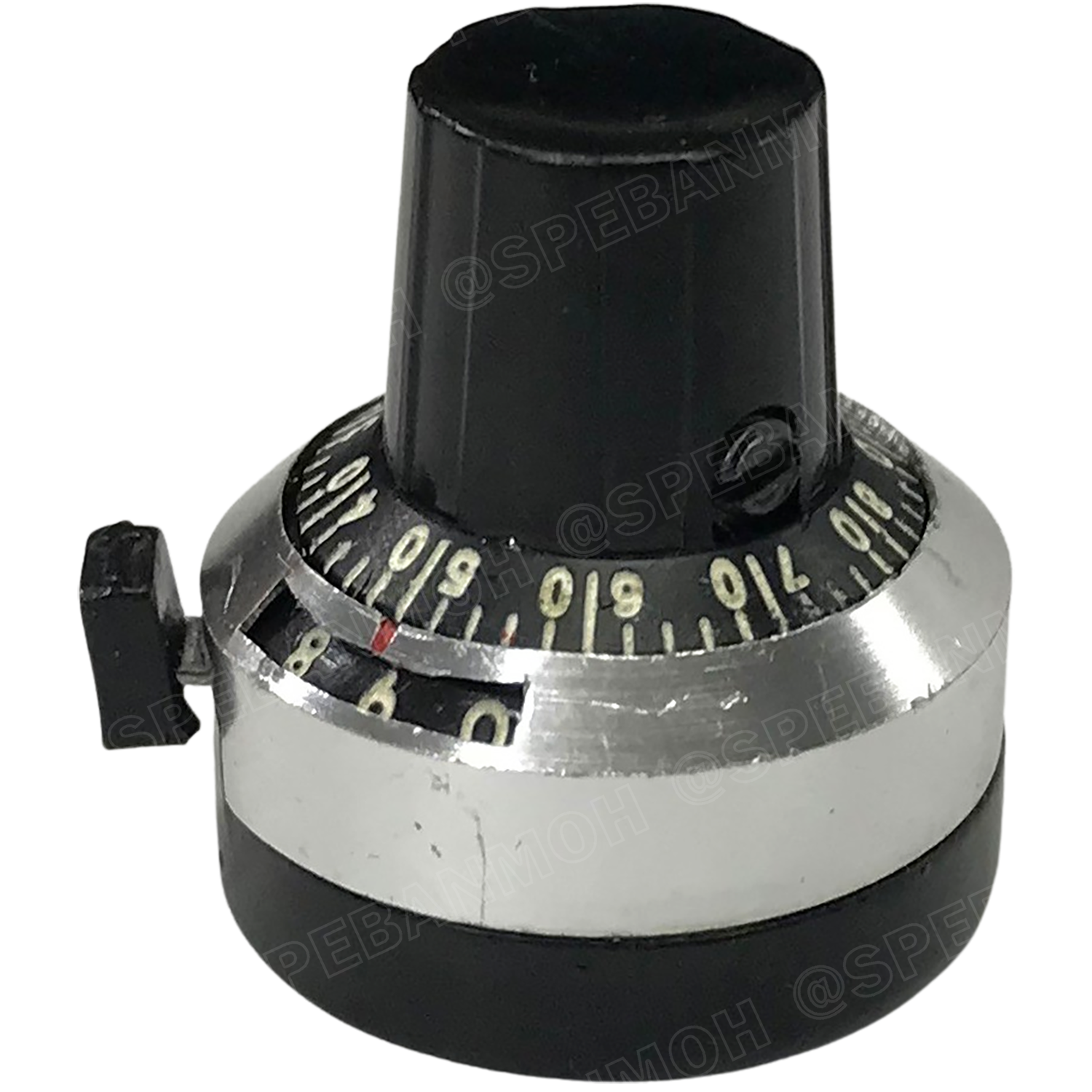 KNB-3590S ฝาครอบวอลุ่ม แบบแสดงรอบ Knob for VR-3590S Potentiometer ปลอกวอลลุ่ม แบบทดรอบ 10รอบ 3590S ฝาปิดวอลุ่ม ลูกบิด วอลุ่ม ตัวต้านทานแบบปรับค่า Ø6.35