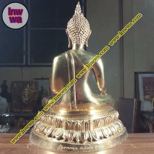พระพุทธภักตร์เทพพลมุนี(หลวงพ่อใหญ่)หน้าตัก ๕ นิ้ว วัดเทพพล