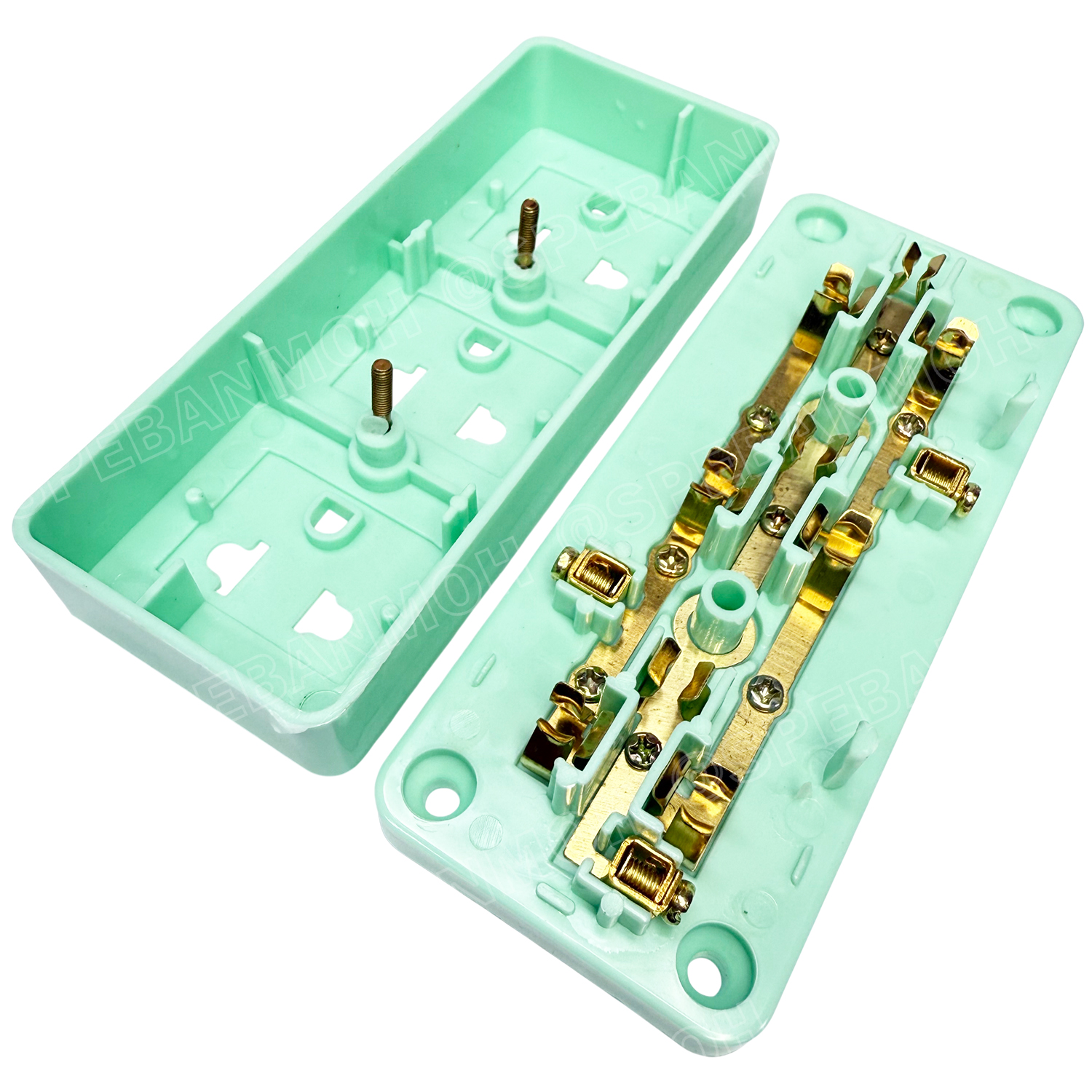 [ 1 ชิ้น / คละสี ] JRDQ-965 เต้ารับ 16A 250VAC เต้ารับ 3ช่อง มีกราวด์ ปลั๊กตัวเมีย ปลั๊กลอย ปลั๊กกราวด์ลอย มีขั้วดิน receptacle with earthing contact ขั้วทองเหลือง 3 ขา ยูนิเวอร์แซ็ล 16แอมป์ เต้ารับเอซี สำหรับทำปลั๊กพ่วง