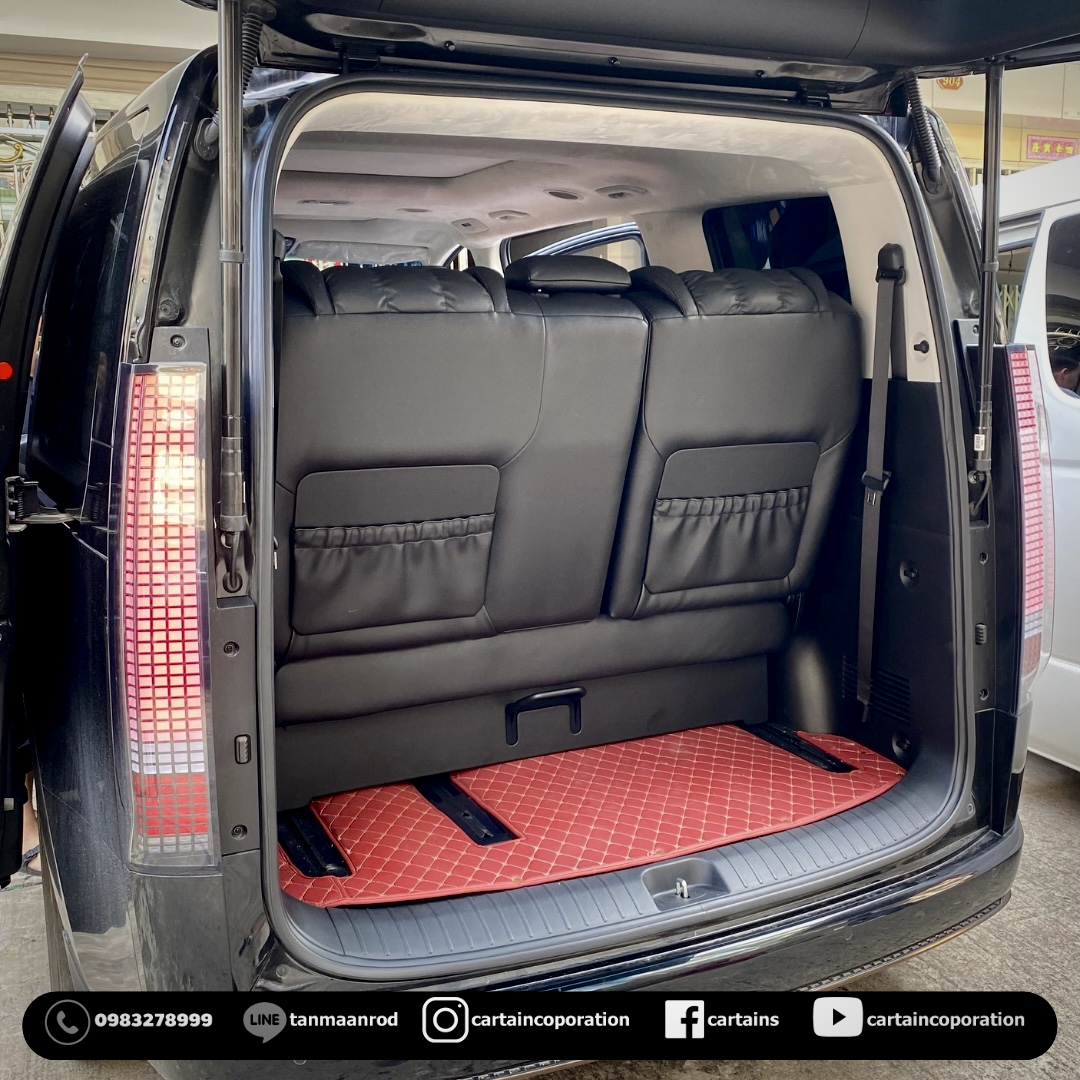 Hyundai staria เบาะvip ระบบไฟฟ้า เบาะแถวท้าย ปรับแยกได้ 40:60
