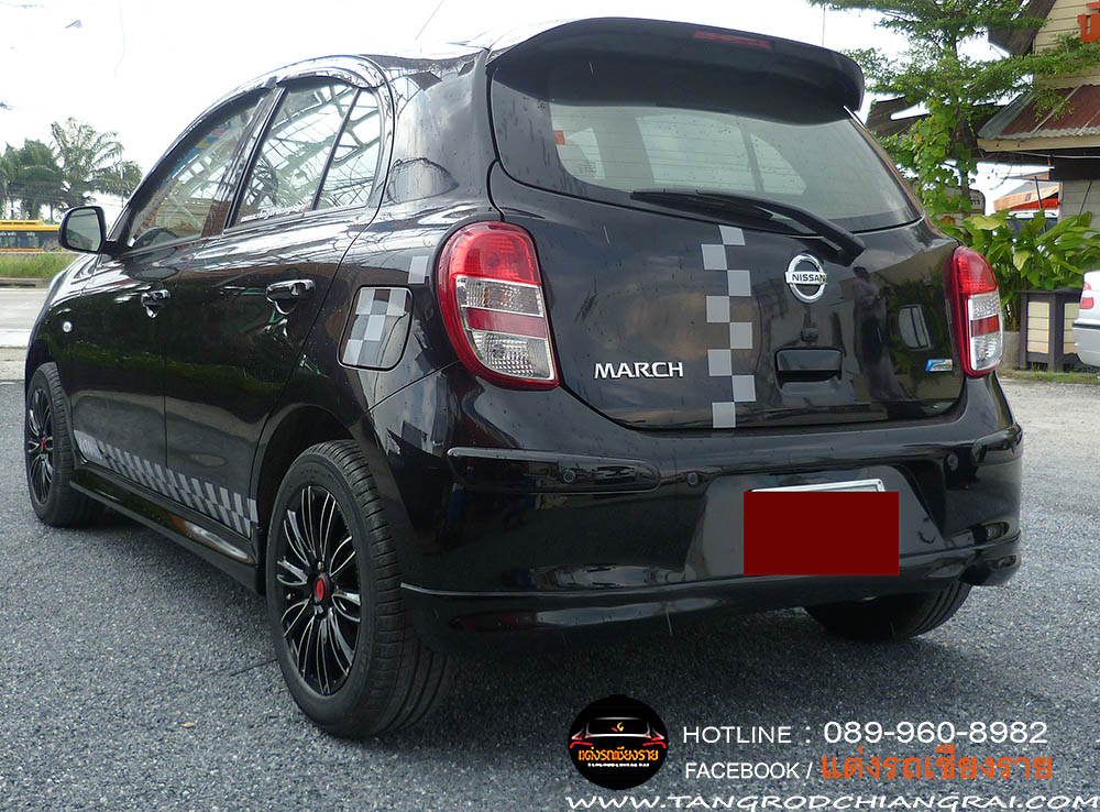 ชุดแต่งรอบคัน ทรงศูนย์ March 2011