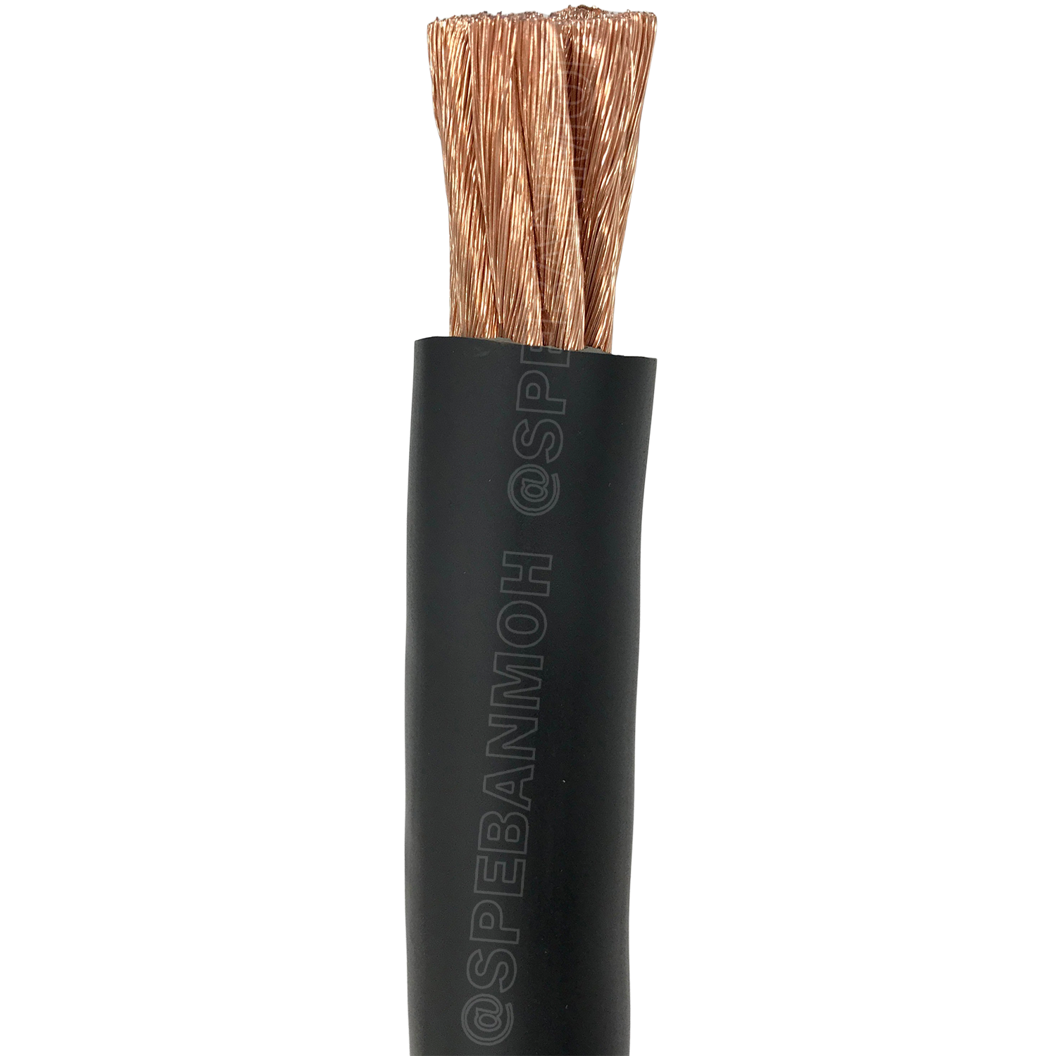 [ 1เมตร ] SJK-BAT95 สีดำ Black SJK Batter Cable 95 sq.mm สายพ่วงแบต95mm SJK สายเชื่อมแบต ทองแดงแท้ SJK Battery Cable พ่วงแบตเตอรี่ สายเต็ม ทองแดงแท้ คุณภาพสูง Copper 99.99% สายเต็ม Pure Copper สำหรับรถยนต์ และงานโซล่าเซลล์